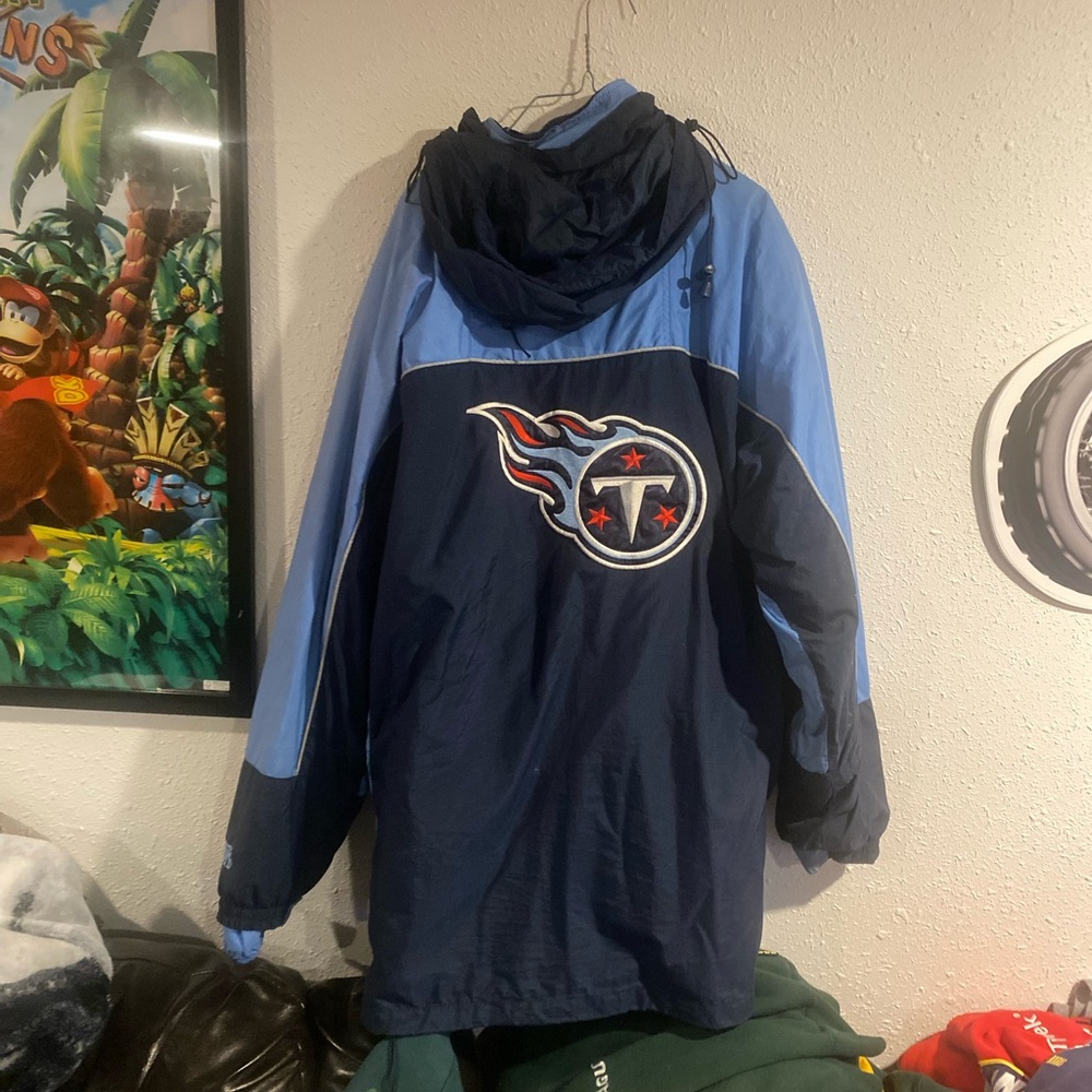 Vintage 90s Tennessee Titans 2 on 1 parka jacket